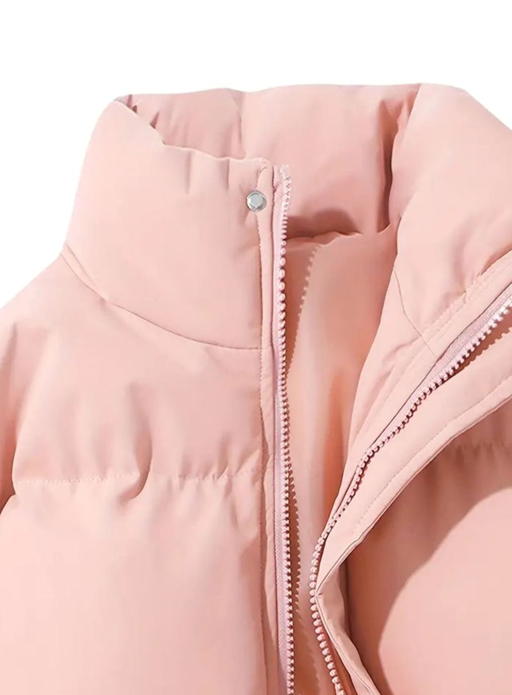 Winterjacke Damen Warme Gesteppte Puffer Stehkragen Outdoorjacke
