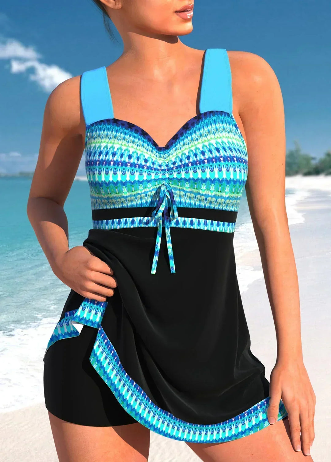 Johanna | Damen Sommer Badeanzug Kleid