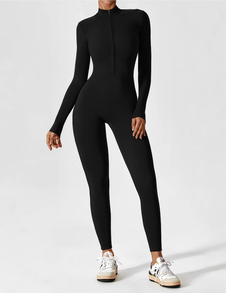Katharina | Damen Sommer Langarm Set Mit Reißverschluss