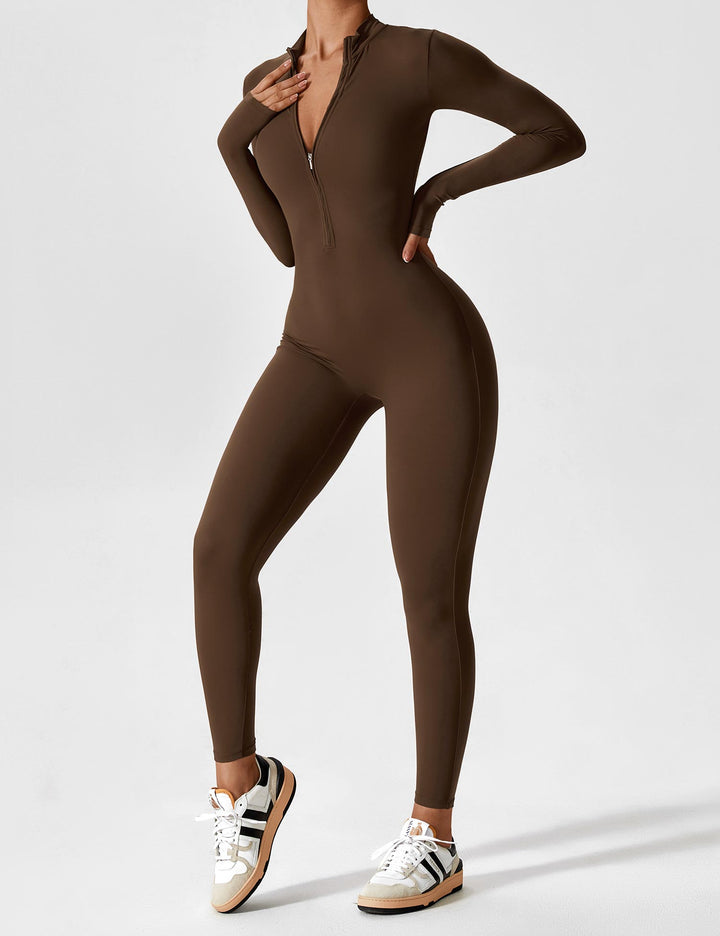Katharina | Damen Sommer Langarm Set Mit Reißverschluss