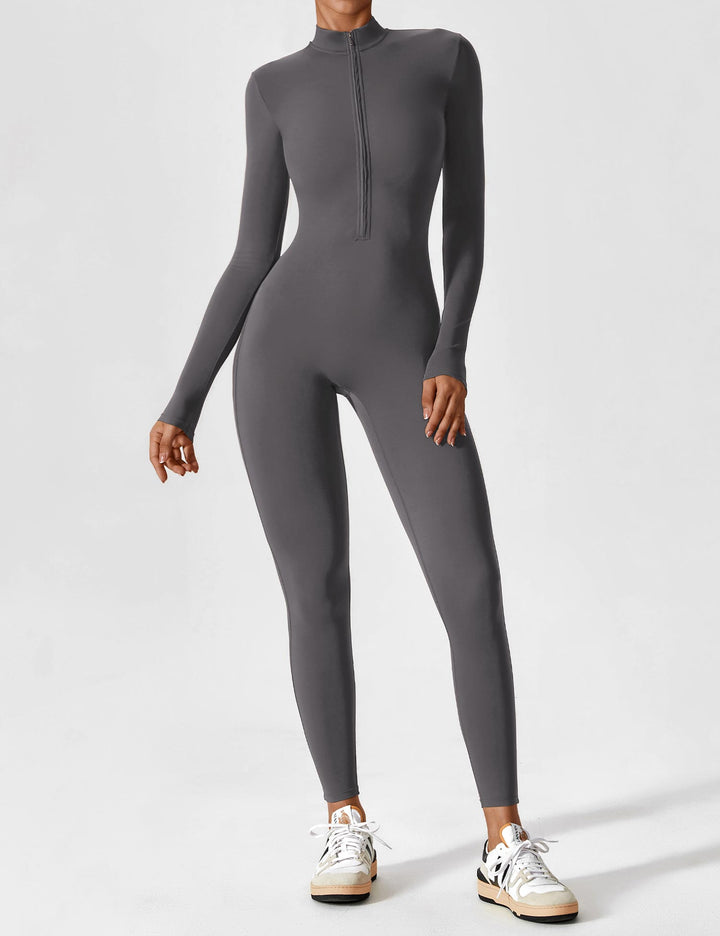 Katharina | Damen Sommer Langarm Set Mit Reißverschluss