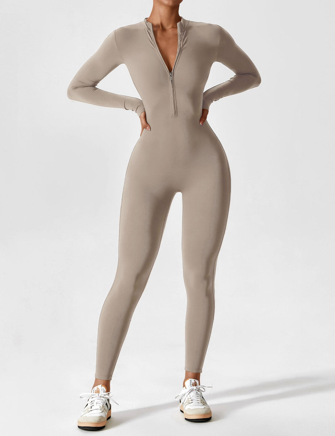 Katharina | Damen Sommer Langarm Set Mit Reißverschluss