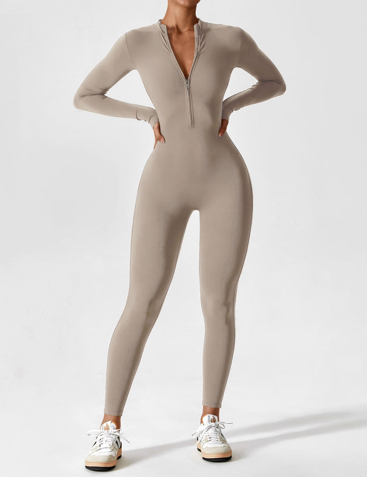 Katharina | Damen Sommer Langarm Set Mit Reißverschluss