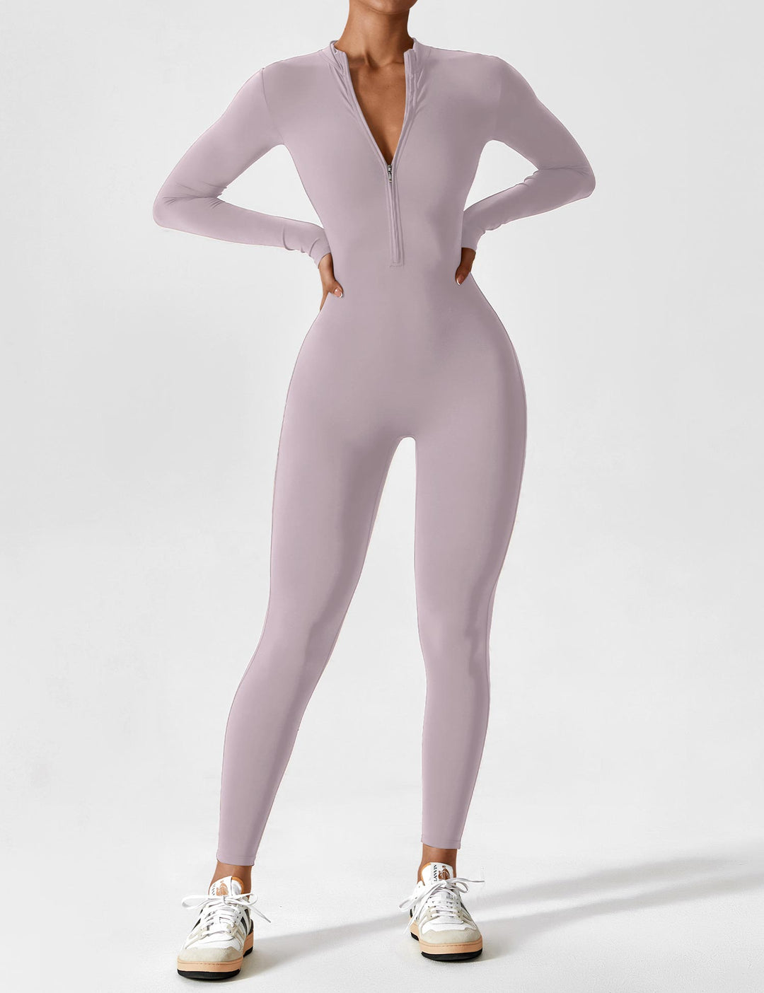 Katharina | Damen Sommer Langarm Set Mit Reißverschluss