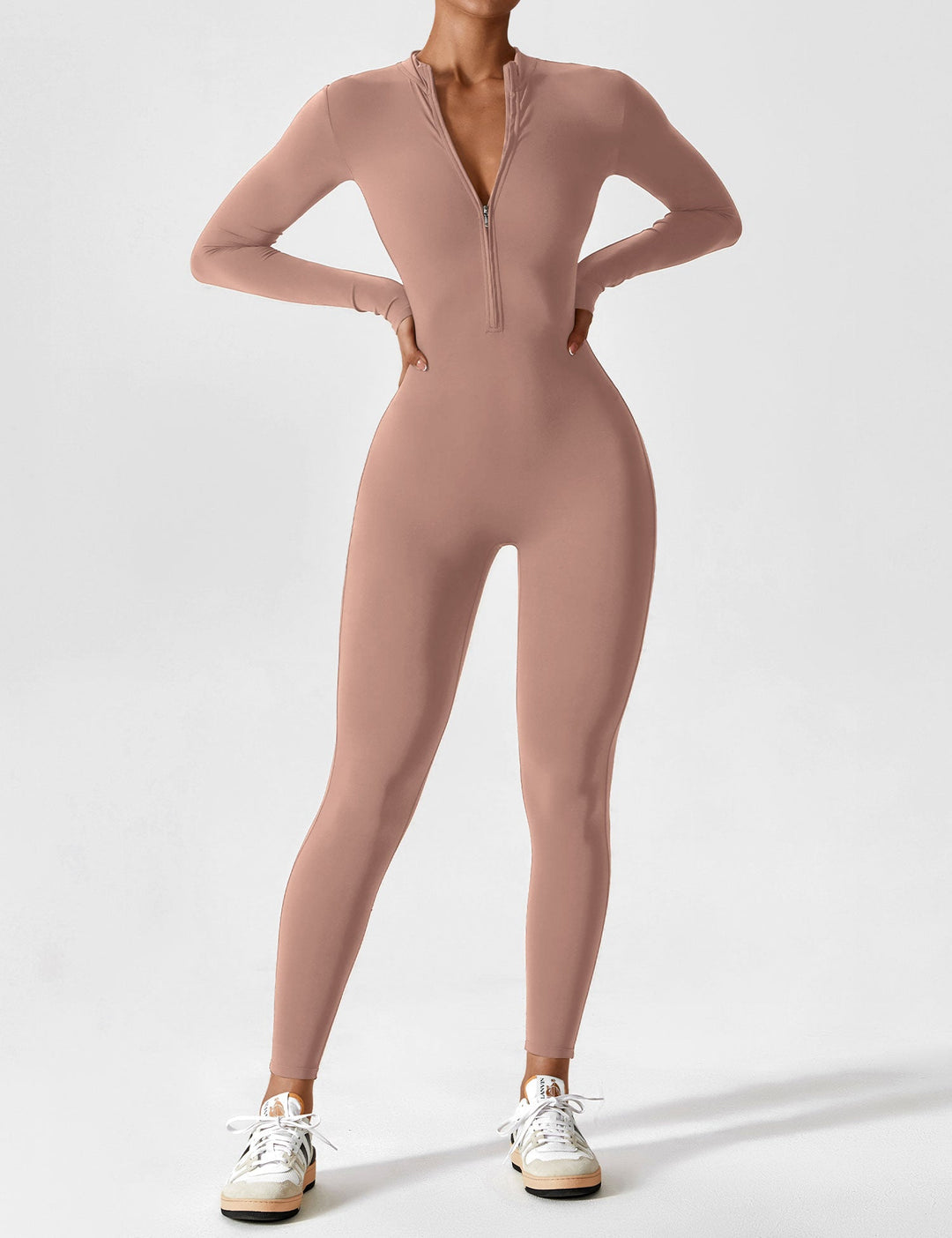 Katharina | Damen Sommer Langarm Set Mit Reißverschluss