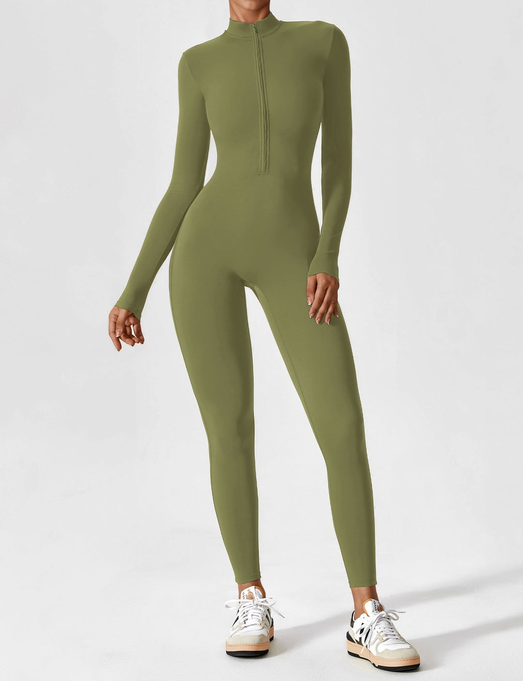 Katharina | Damen Sommer Langarm Set Mit Reißverschluss
