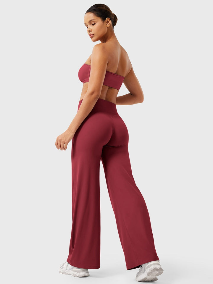 Doris | Damen Sommer Schlaghose Mit Hoher Taille