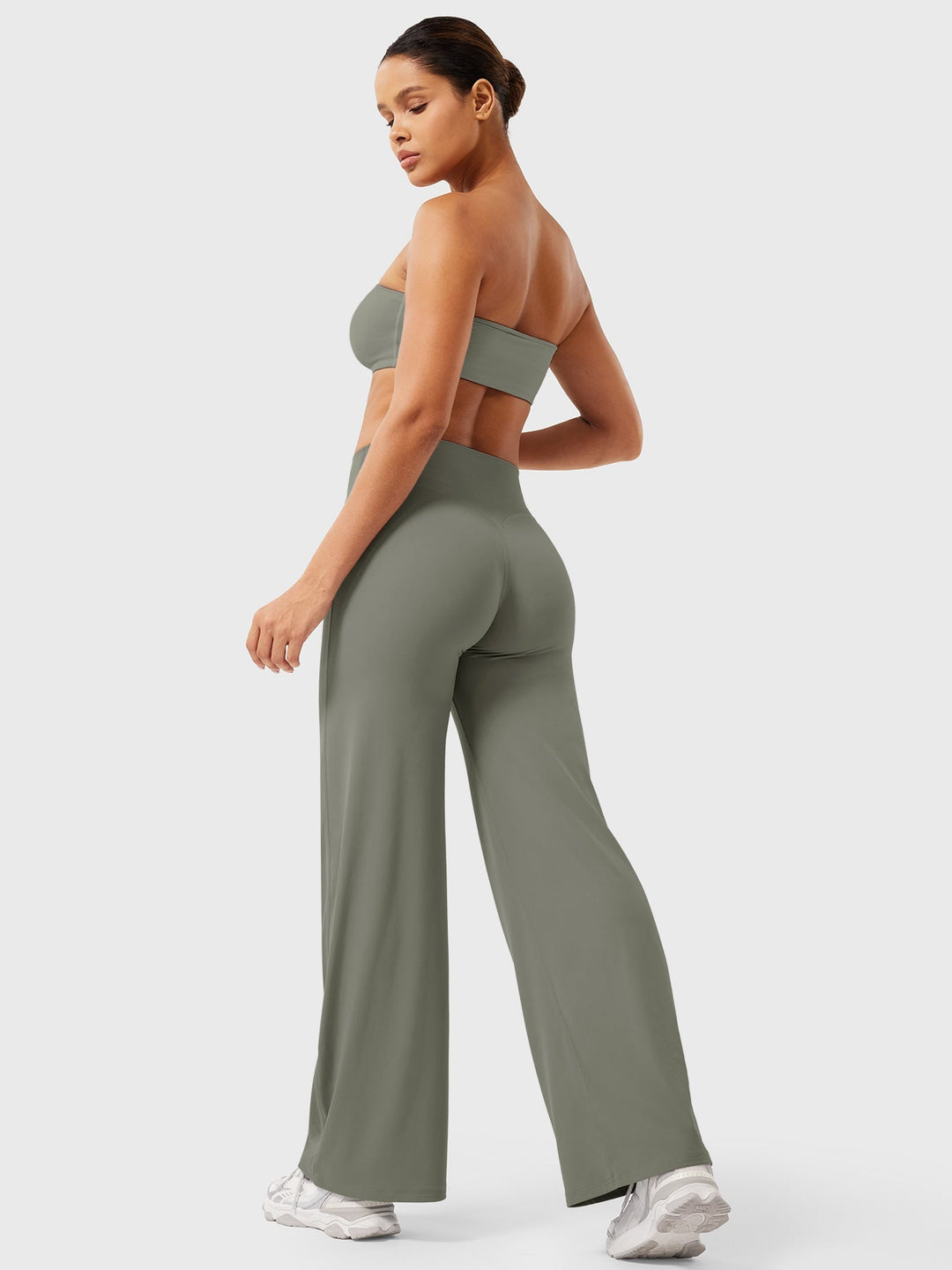 Doris | Damen Sommer Schlaghose Mit Hoher Taille