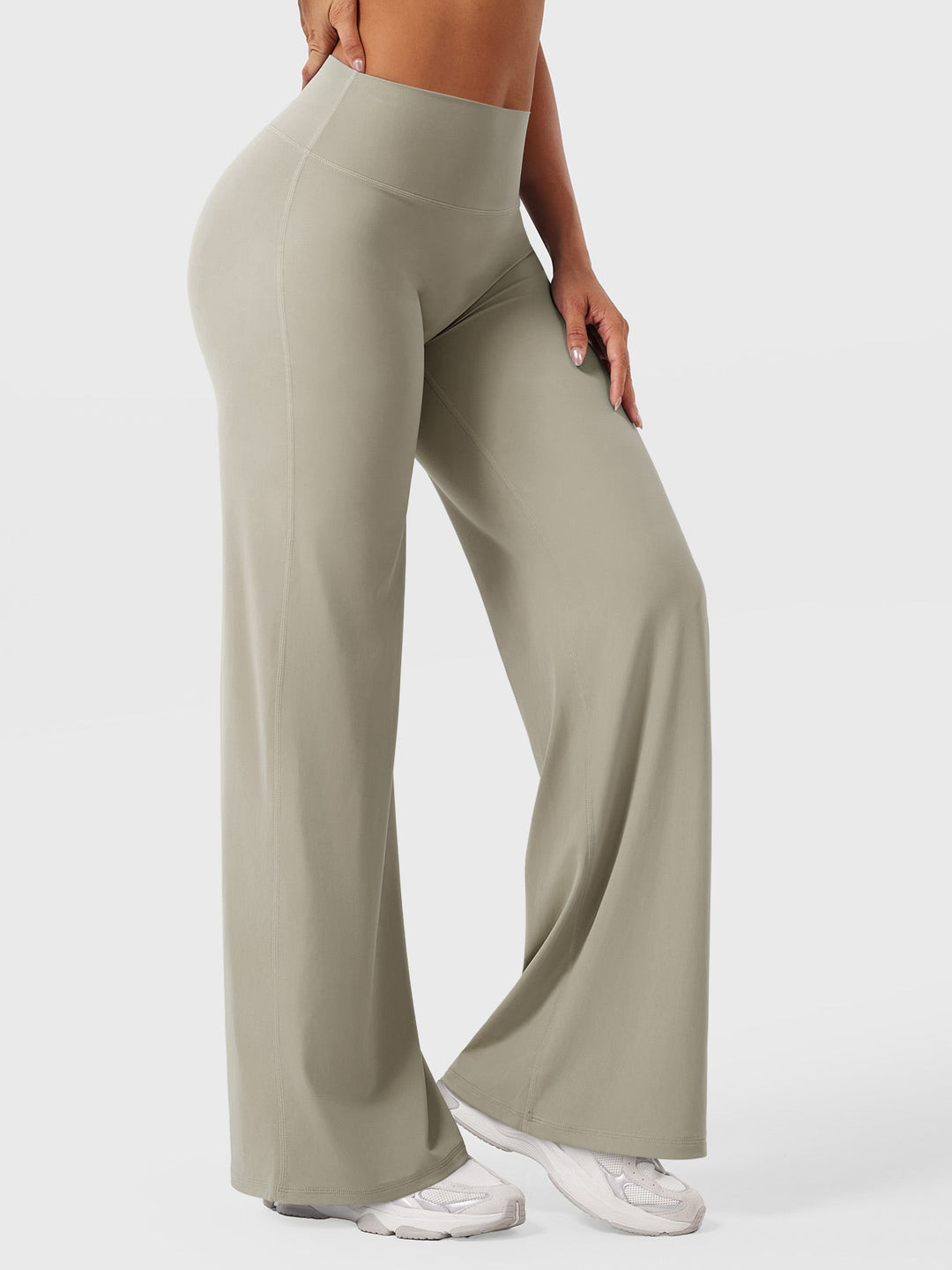 Doris | Damen Sommer Schlaghose Mit Hoher Taille