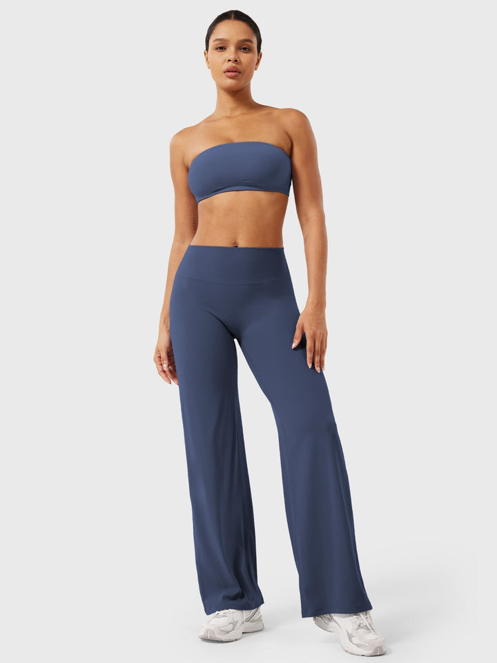 Doris | Damen Sommer Schlaghose Mit Hoher Taille