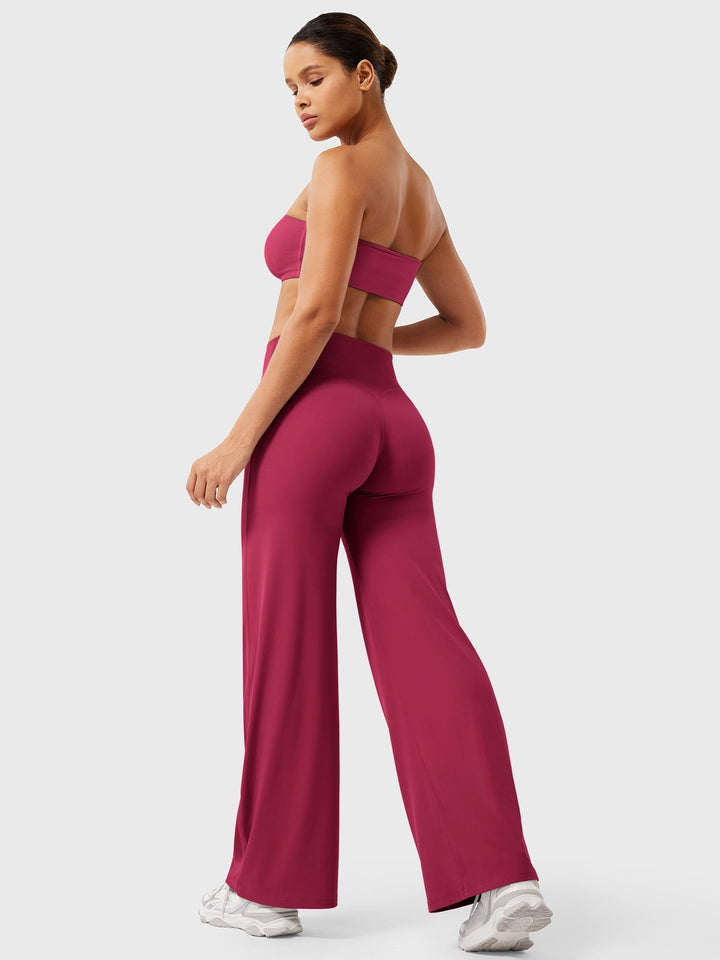 Doris | Damen Sommer Schlaghose Mit Hoher Taille